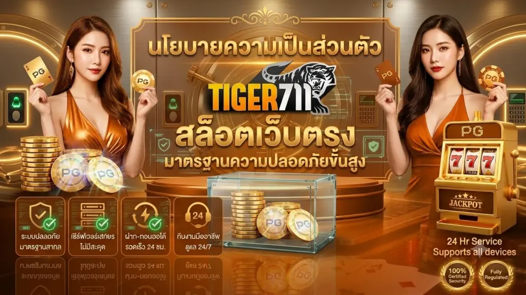 นโยบายความเป็นส่วนตัว TIGER711 สล็อตเว็บตรง